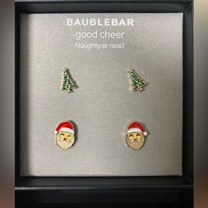 Bauble Bar Good Cheer Christmas Earrings